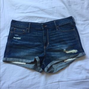 Hollister denim shorts